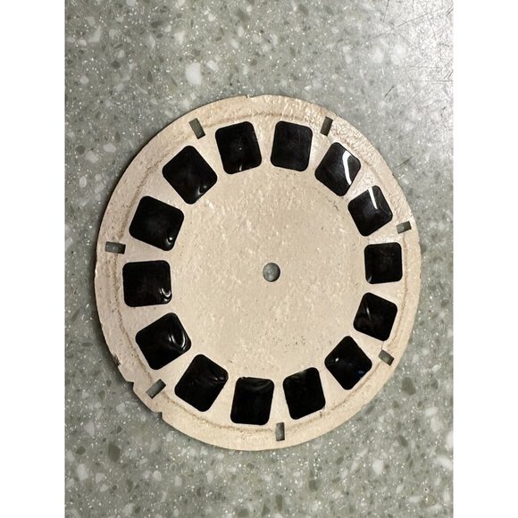 Sawyers  model G View Master Tan Colored Viewer Black Knob Rudolph Christmas 50s - Picture 7 of 10